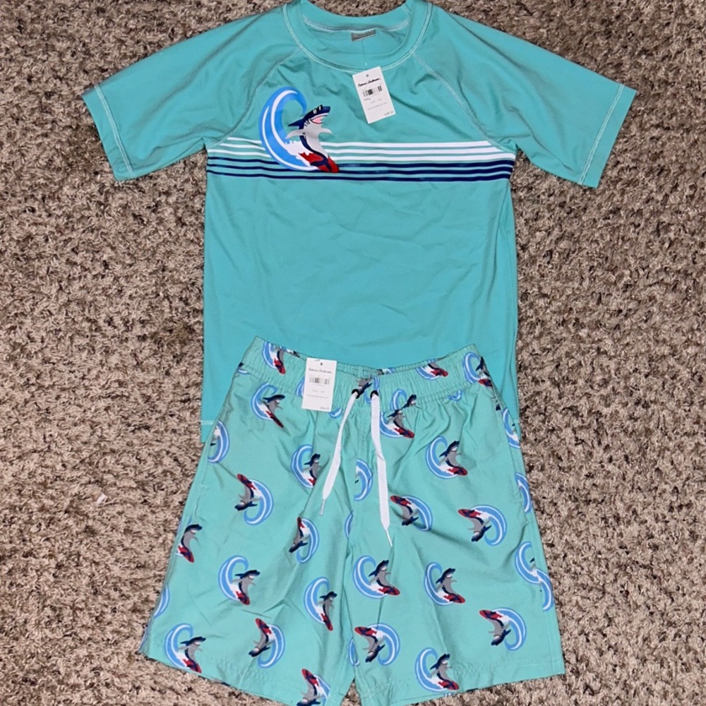 NWT Hanna Andersson Boys’ Size 10 Swimwear